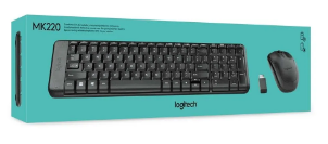 Kit Teclado e Mouse MK220 Logitech